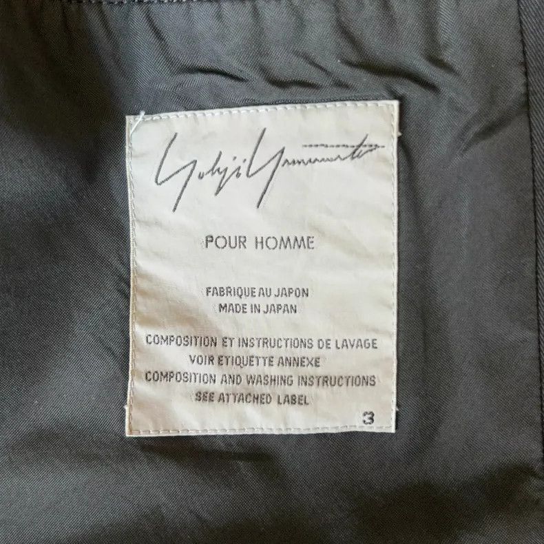 Yohji Yamamoto Yohji Yamamoto Leather Zip Jacket Size US S / EU 44-46 / 1 - 7 Thumbnail