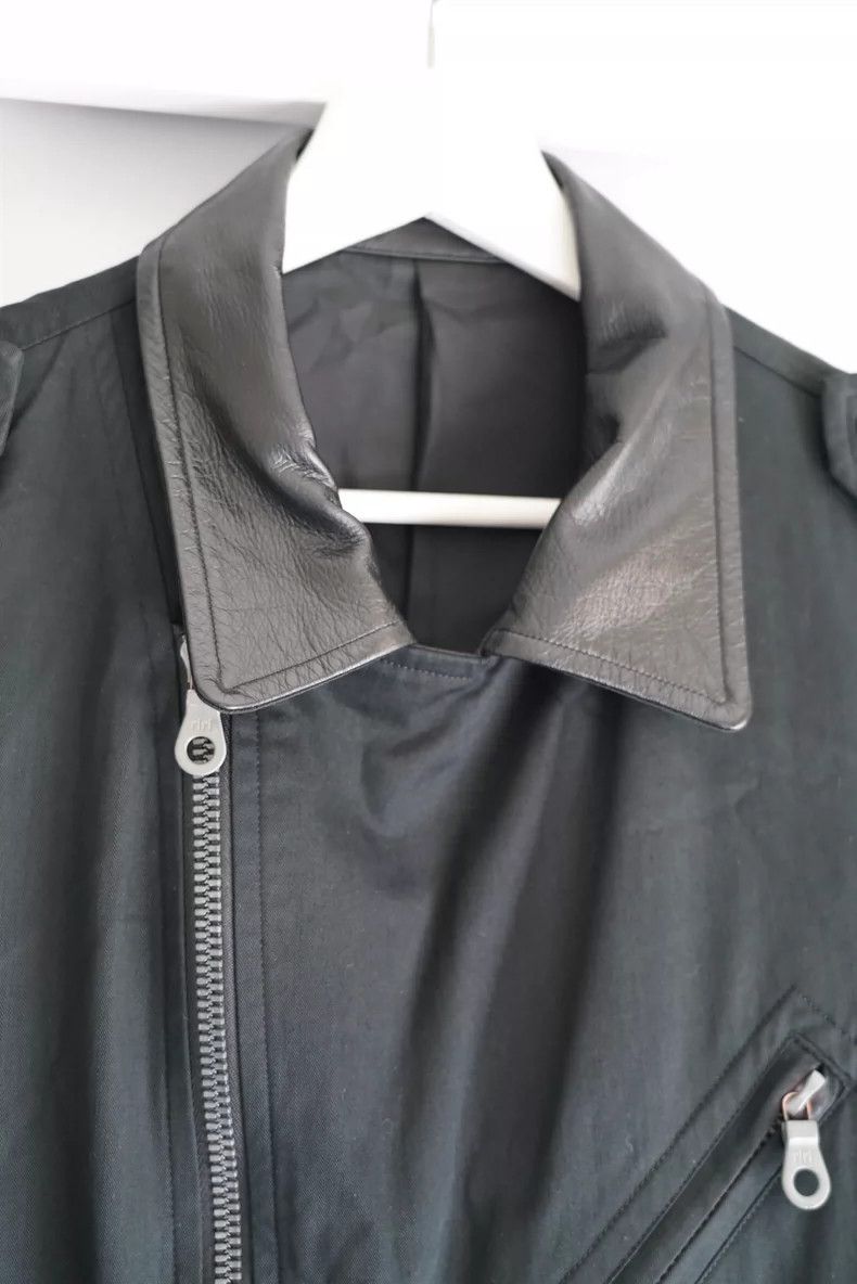 Yohji Yamamoto Yohji Yamamoto Leather Zip Jacket Size US S / EU 44-46 / 1 - 3 Thumbnail