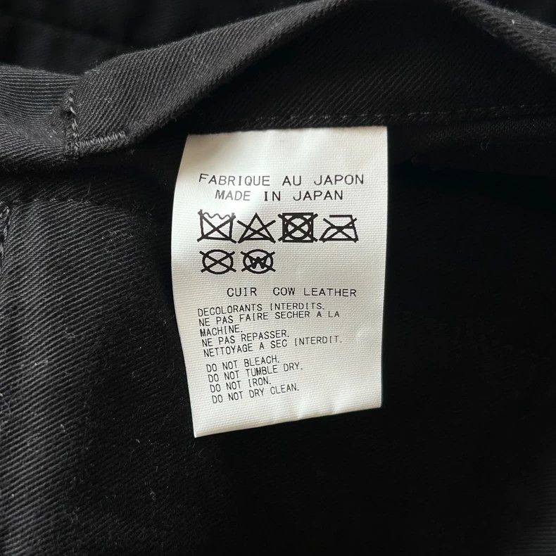 Yohji Yamamoto Yohji Yamamoto Leather Tote Bag with Signature Size ONE SIZE - 6 Thumbnail