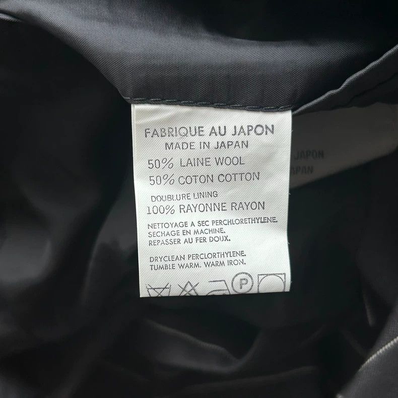 Yohji Yamamoto Yohji Yamamoto Striped Double-Breasted Blazer Size US S / EU 44-46 / 1 - 7 Thumbnail