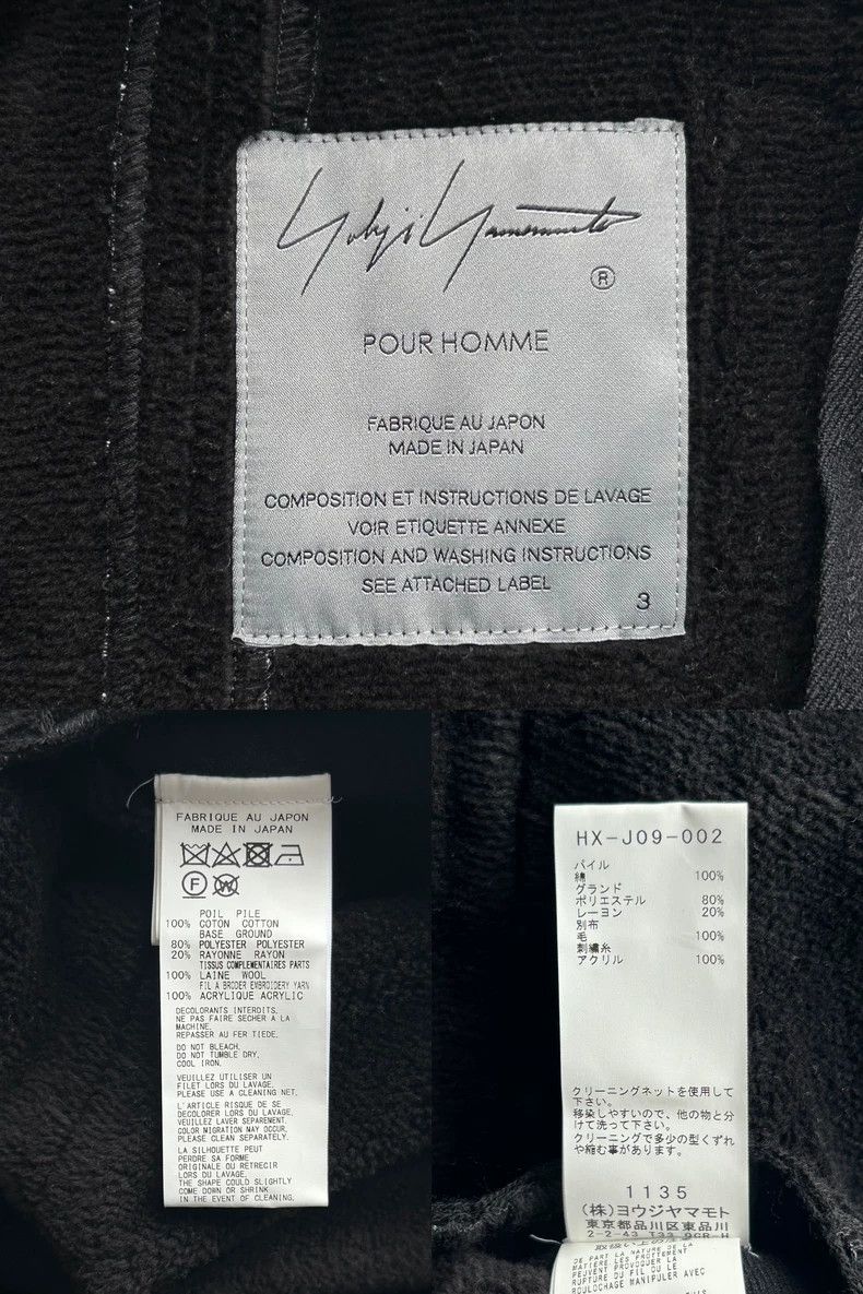 Yohji Yamamoto Black Hooded Coat with Buttons and Tail Size US L / EU 52-54 / 3 - 7 Thumbnail