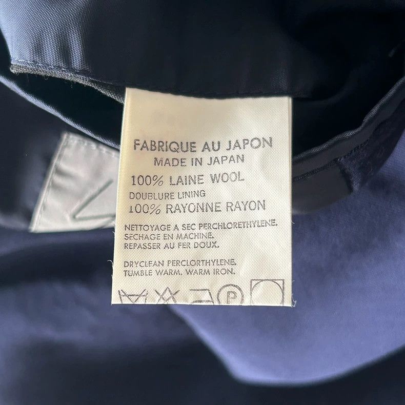 Yohji Yamamoto Yohji Yamamoto Double-Breasted Wool Jacket Size US M / EU 48-50 / 2 - 7 Thumbnail
