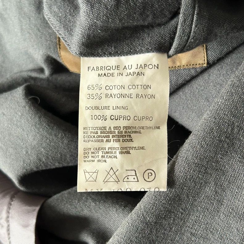 Yohji Yamamoto Yohji Yamamoto Long Gray Suit Jacket Size US S / EU 44-46 / 1 - 8 Thumbnail