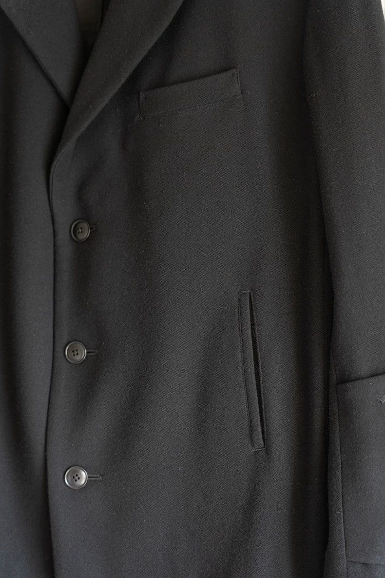 Yohji Yamamoto Yohji Yamamoto Black Double-Breasted Jacket Size US L / EU 52-54 / 3 - 4 Thumbnail