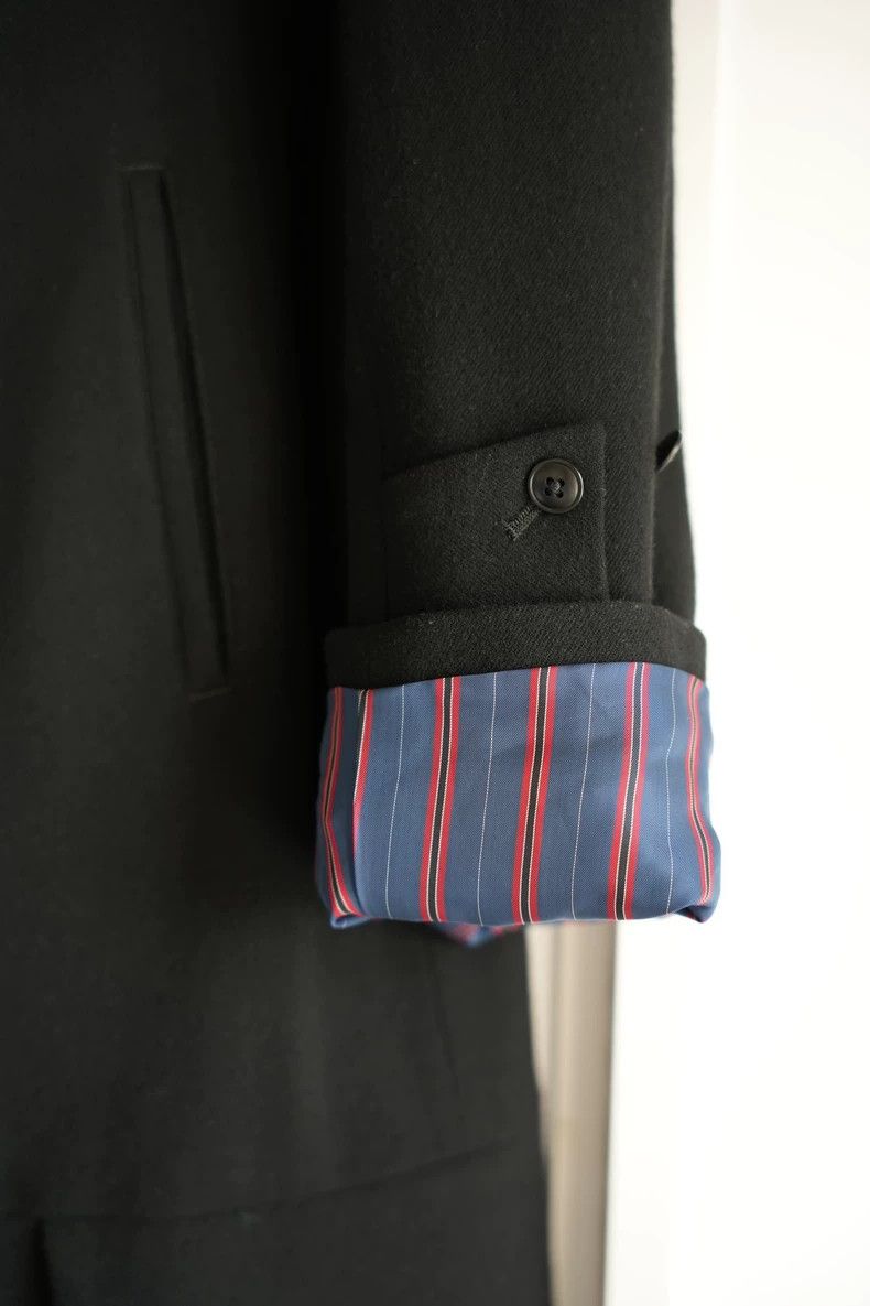 Yohji Yamamoto Yohji Yamamoto Black Double-Breasted Jacket Size US L / EU 52-54 / 3 - 7 Thumbnail