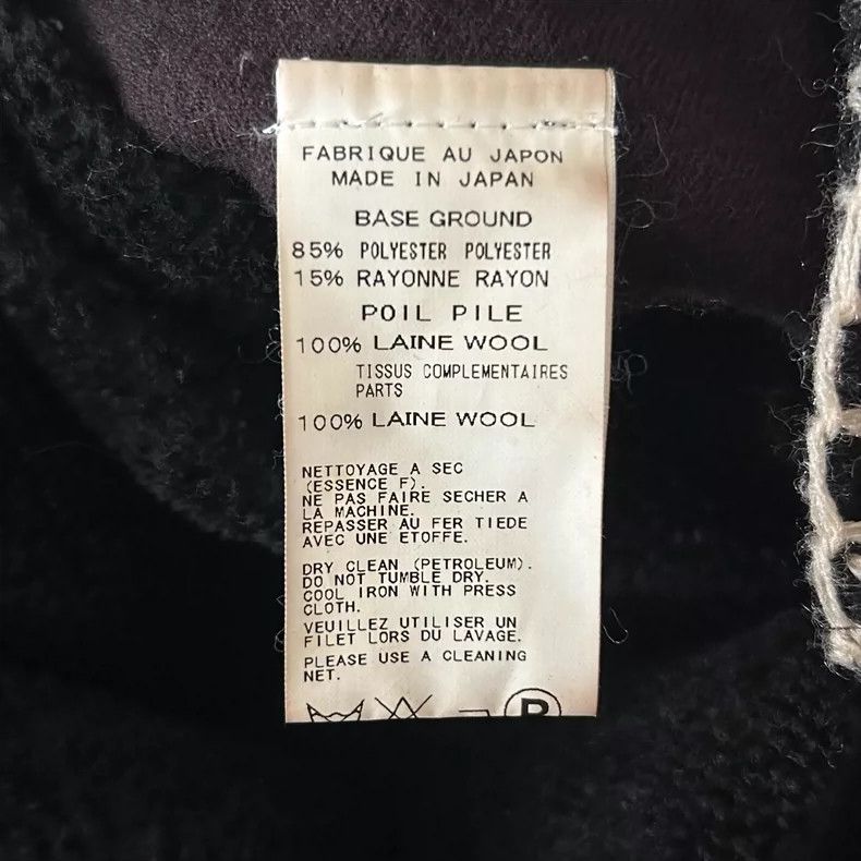 Yohji Yamamoto Yohji Yamamoto Black Wool Blazer With Stitching Size US M / EU 48-50 / 2 - 5 Thumbnail