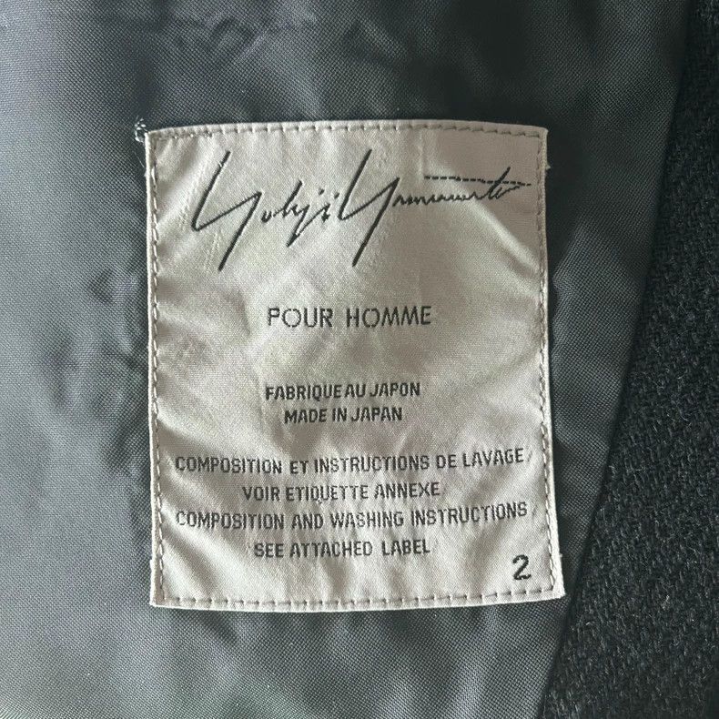 Yohji Yamamoto Yohji Yamamoto Black Suit with Leather Detailing Size US S / EU 44-46 / 1 - 5 Thumbnail