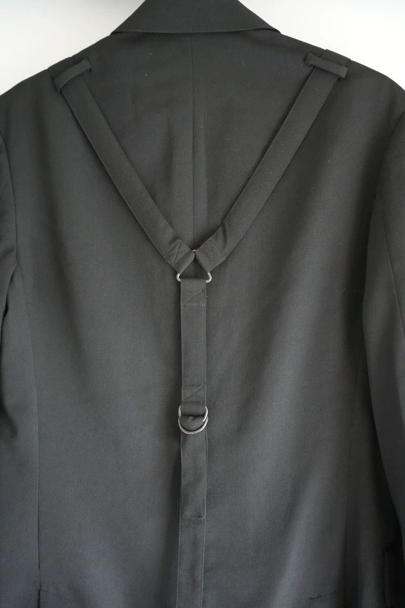 Yohji Yamamoto Yohji Yamamoto Black Wool Suit Jacket Size US S / EU 44-46 / 1 - 3 Thumbnail