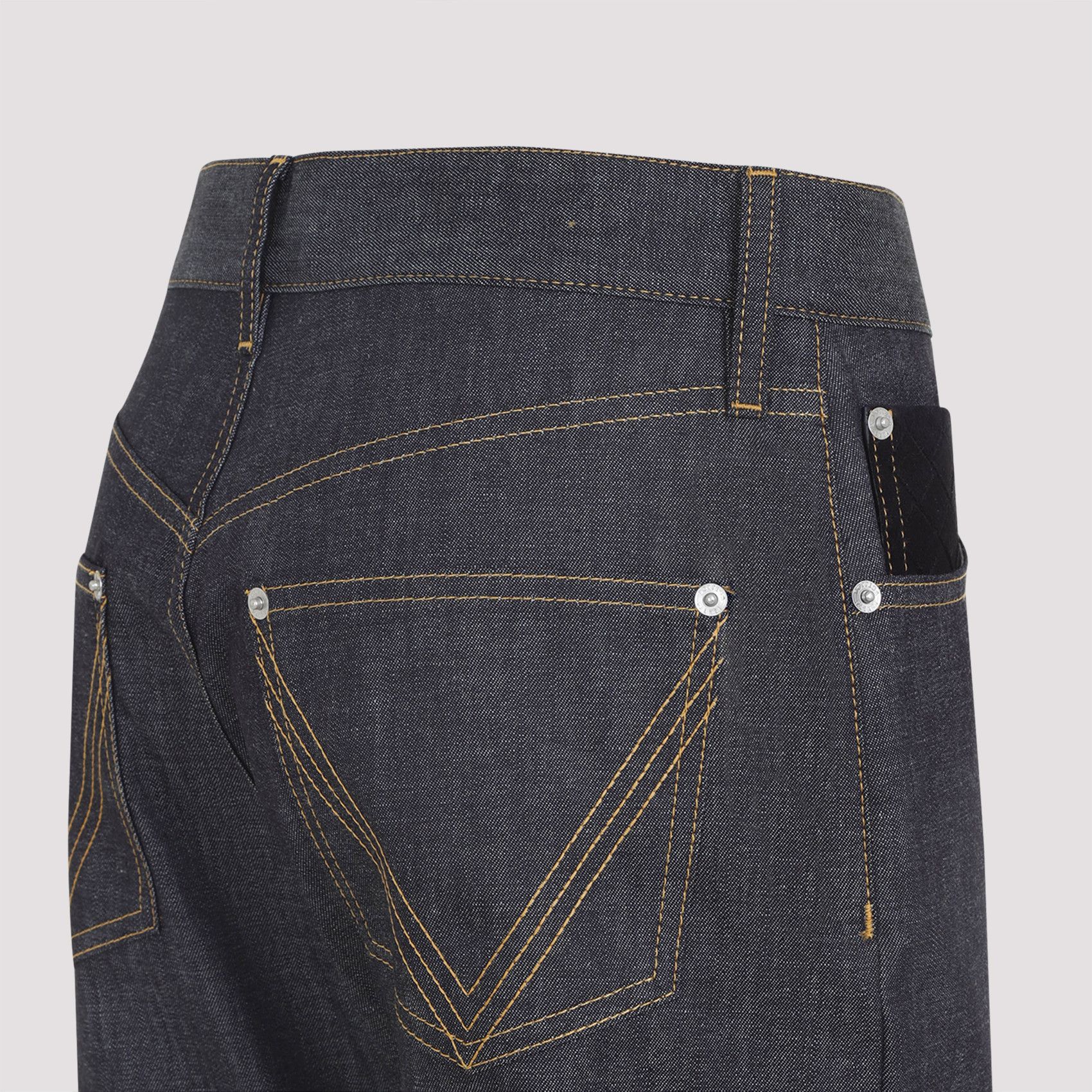 Bottega Veneta Bottega Veneta Intrecciato Pocket Jeans Size 28" / US 6 / IT 42 - 3 Thumbnail