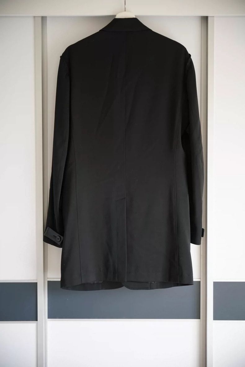 Yohji Yamamoto Yohji Yamamoto Black Wool Suit Jacket Size US S / EU 44-46 / 1 - 2 Thumbnail