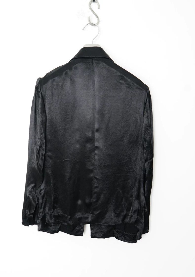 Yohji Yamamoto Yohji Yamamoto Silk Jacket with Button Closure Size US M / EU 48-50 / 2 - 5 Thumbnail
