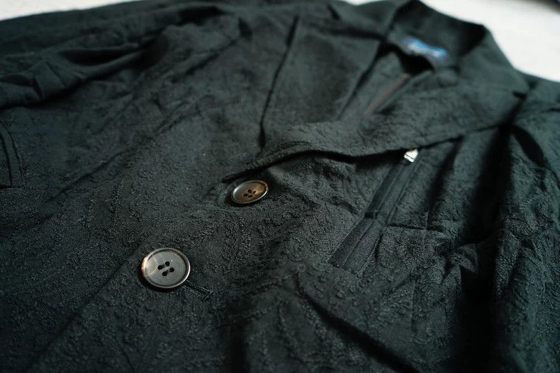 Yohji Yamamoto Textured Blazer Jacket