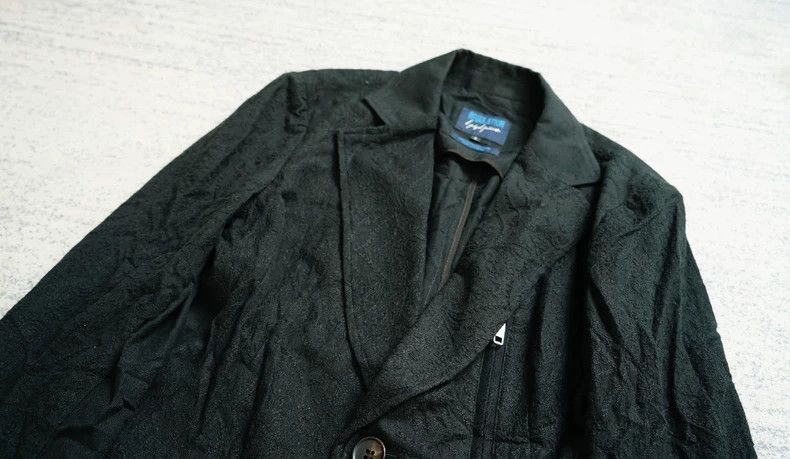 Yohji Yamamoto Textured Blazer Jacket