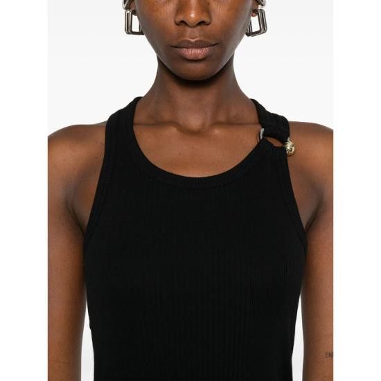 Jean Paul Gaultier JEAN PAUL GAULTIER Women Tops TO375 J014 00 BLACK Size XS / US 0-2 / IT 36-38 - 2 Thumbnail