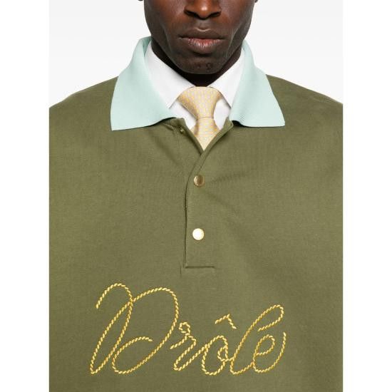 Drole De Monsieur DROLE DE MONSIEUR Men Polo Shirts H PL154 CO127 LIKAK GREEN Size US S / EU 44-46 / 1 - 4 Thumbnail