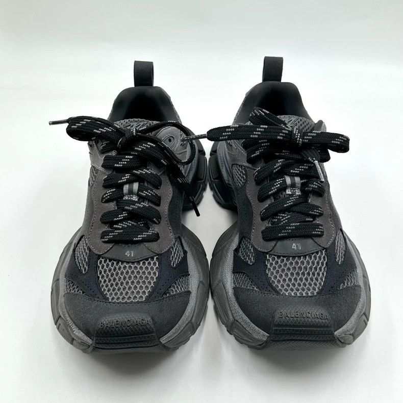 Balenciaga Balenciaga 3XL Black Gray Old Daddy Shoes Size US 11 / EU 44 - 2 Thumbnail