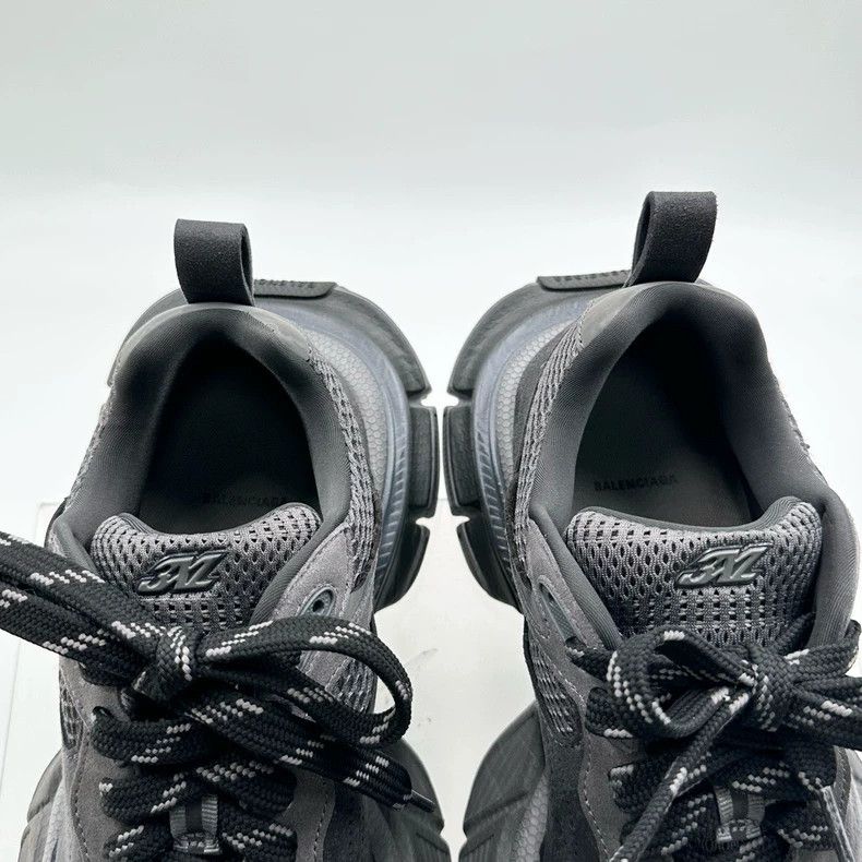 Balenciaga Balenciaga 3XL Black Gray Old Daddy Shoes Size US 11 / EU 44 - 5 Thumbnail