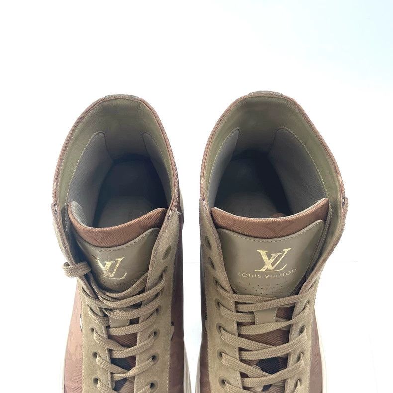 Louis Vuitton Louis Vuitton Camo High-Top Casual Shoes Size US 10 / EU 43 - 5 Thumbnail