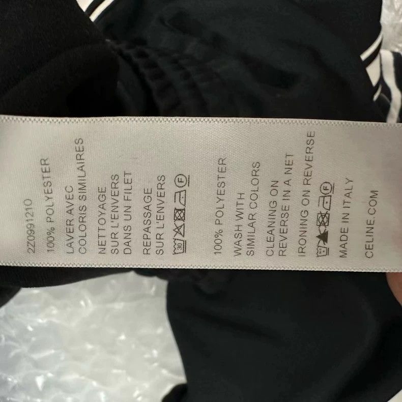 Celine Celine Black and White Striped Pants Size US 44 / EU 60 - 5 Thumbnail