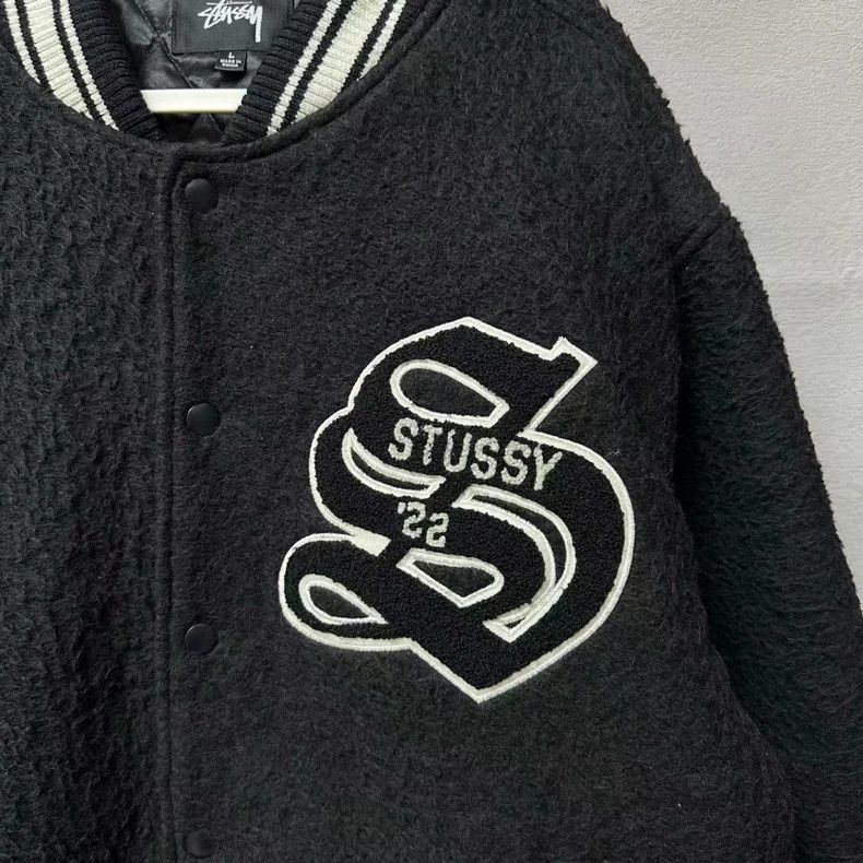 Stussy STUSSY FW22 Wool Baseball Jacket Medium Size US L / EU 52-54 / 3 - 2 Thumbnail