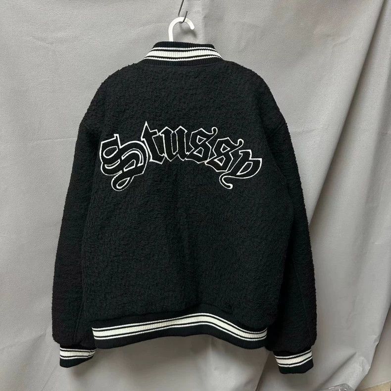 Stussy STUSSY FW22 Wool Baseball Jacket Medium Size US L / EU 52-54 / 3 - 3 Thumbnail
