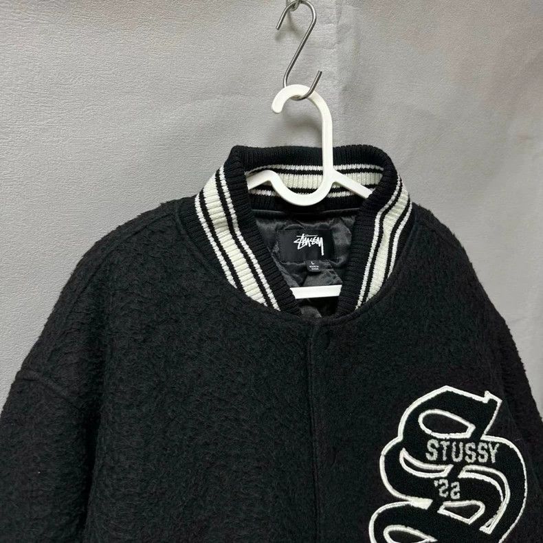 Stussy STUSSY FW22 Wool Baseball Jacket Medium Size US L / EU 52-54 / 3 - 4 Thumbnail