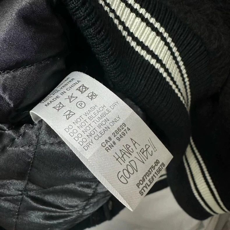 Stussy STUSSY FW22 Wool Baseball Jacket Medium Size US L / EU 52-54 / 3 - 6 Thumbnail