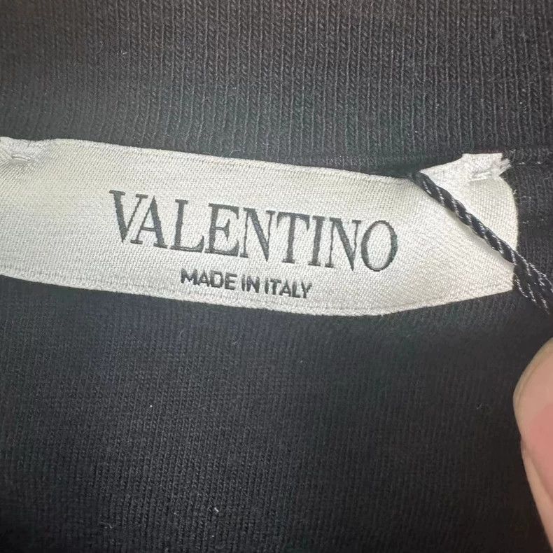 Valentino Valentino Black Short Sleeve Wolf T-Shirt Size US L / EU 52-54 / 3 - 3 Thumbnail