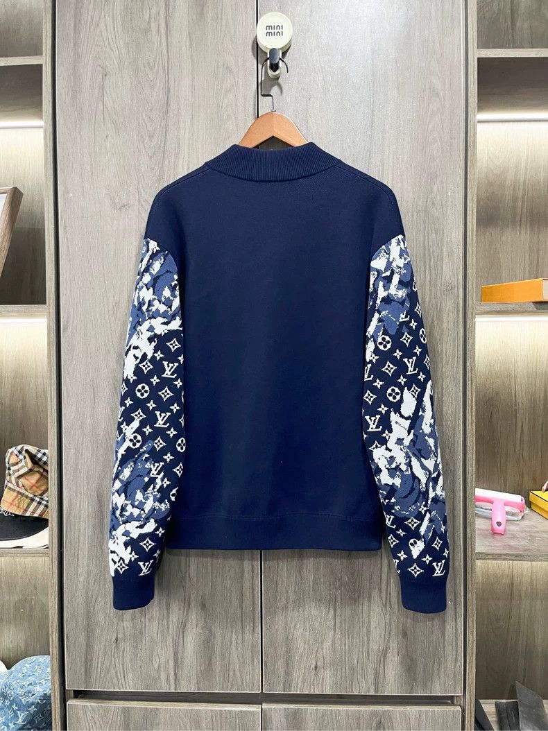 Louis Vuitton Louis Vuitton Knit Jacket with Louis Logo Size US M / EU 48-50 / 2 - 7 Thumbnail