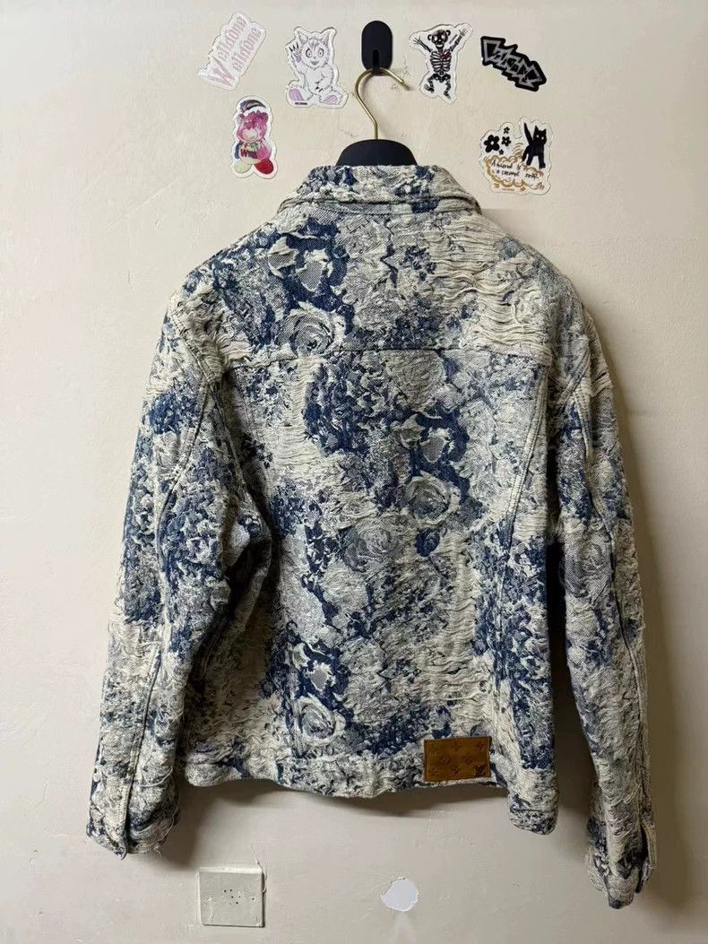 Louis Vuitton Louis Vuitton Floral Denim Jacket With Tags Size US L / EU 52-54 / 3 - 2 Thumbnail