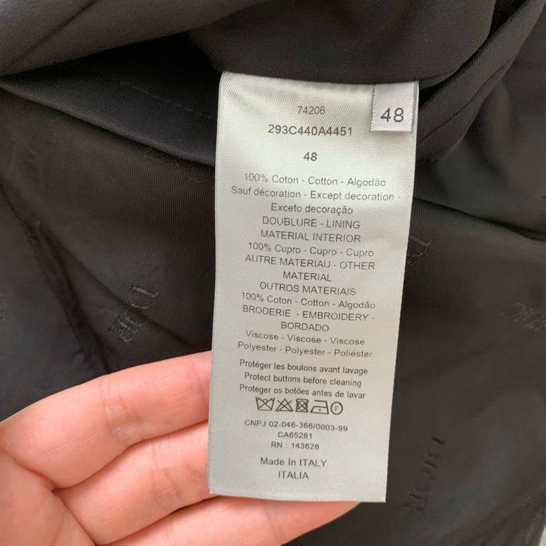 Dior Dior Black Valentine's Day Embroidered Jacket Size US L / EU 52-54 / 3 - 5 Thumbnail