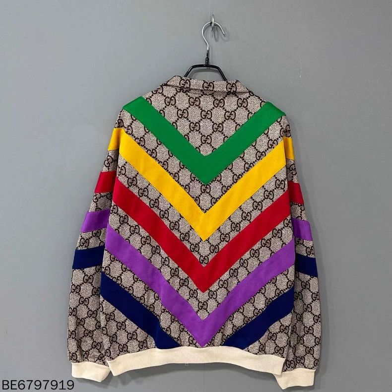 Gucci Full Print Colorful Zip-up Jacket GUCCI Size US S / EU 44-46 / 1 - 3 Thumbnail