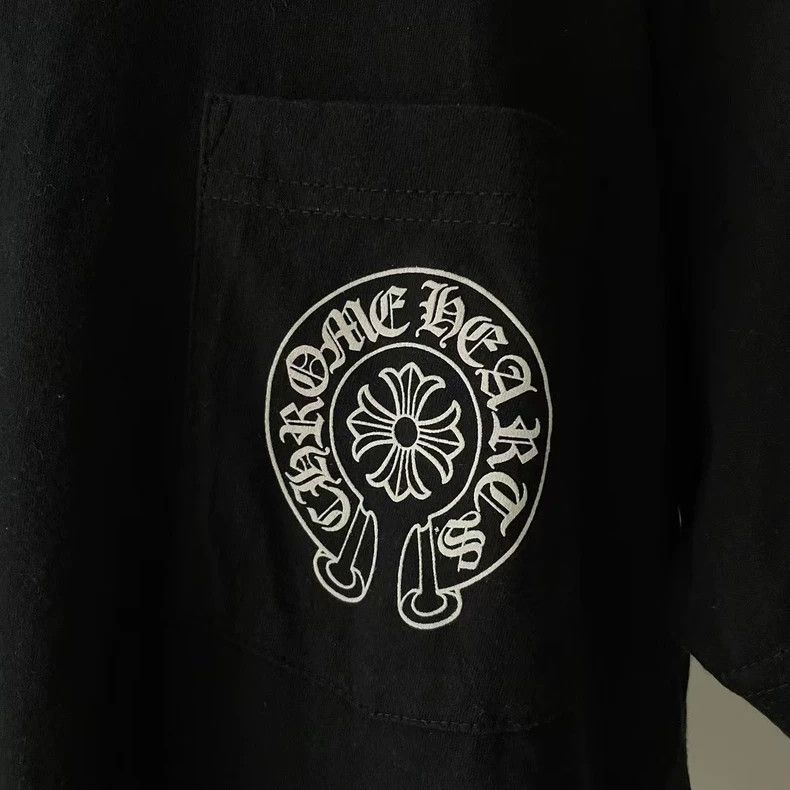 Chrome Hearts Chrome Hearts Short Sleeve Shirt Size M Size US M / EU 48-50 / 2 - 3 Thumbnail