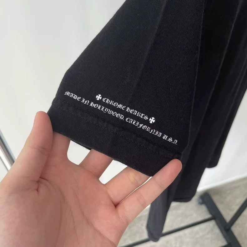 Chrome Hearts Chrome Hearts Black Short Sleeve T-Shirt Size US S / EU 44-46 / 1 - 5 Thumbnail