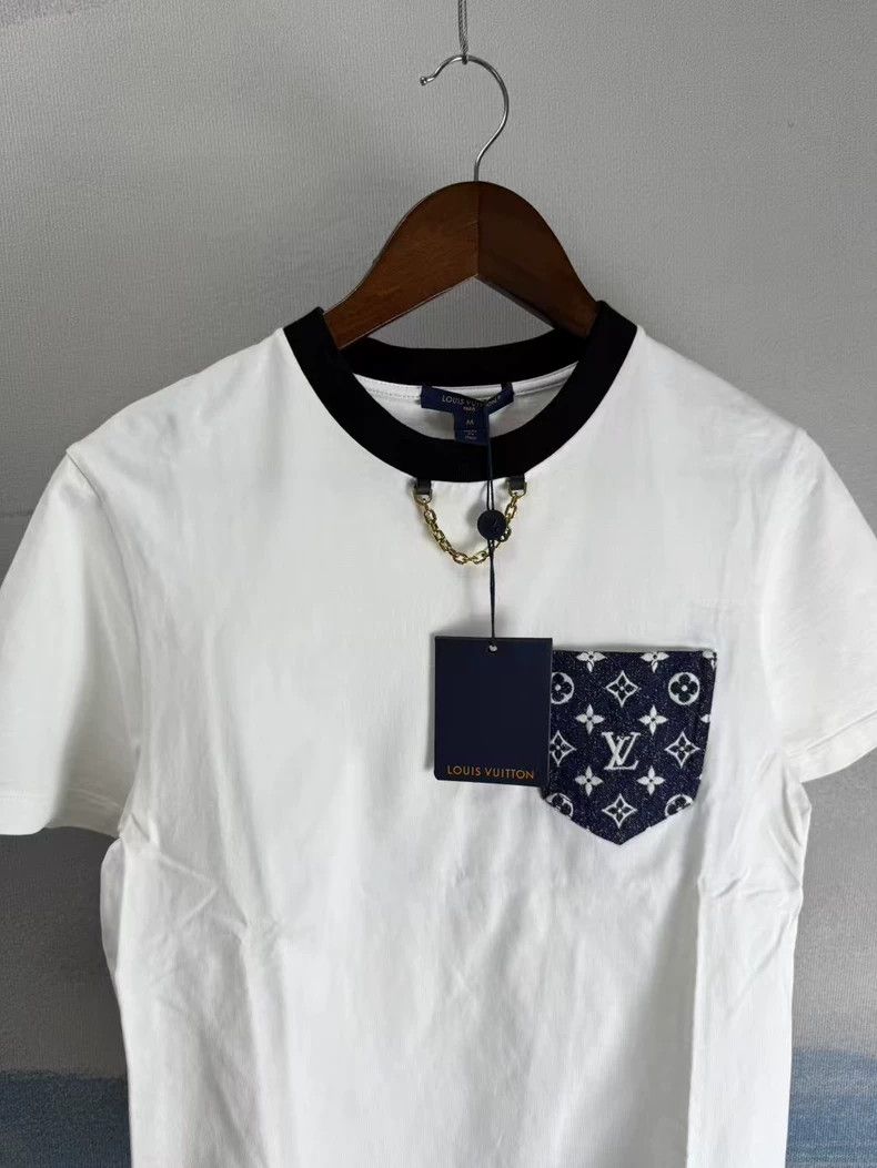 Louis Vuitton Louis Vuitton White Short Sleeve T-Shirt Size US S / EU 44-46 / 1 - 2 Thumbnail