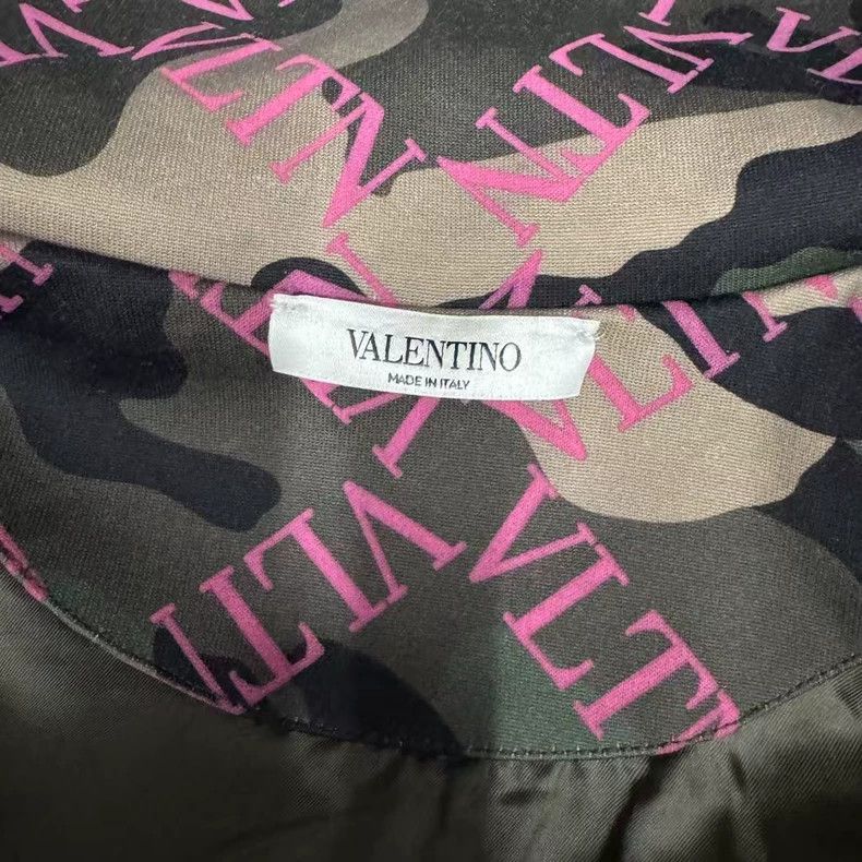 Valentino Valentino Camouflage Zip-Up Jacket Size US M / EU 48-50 / 2 - 4 Thumbnail