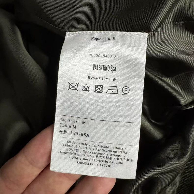 Valentino Valentino Camouflage Zip-Up Jacket Size US M / EU 48-50 / 2 - 5 Thumbnail