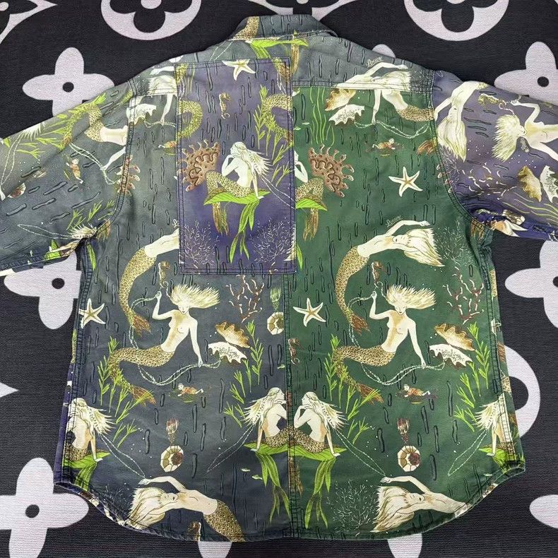 Loewe LOEWE Mermaid Denim Jacket Size L Size US L / EU 52-54 / 3 - 2 Thumbnail