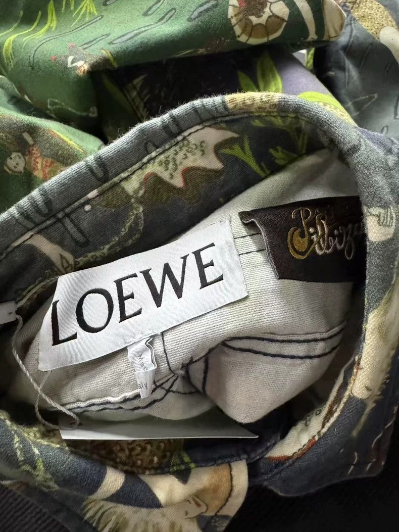 Loewe LOEWE Mermaid Denim Jacket Size L Size US L / EU 52-54 / 3 - 5 Thumbnail