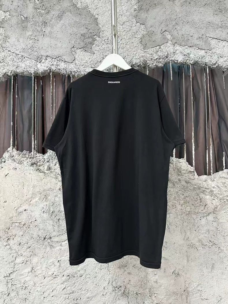 Dsquared2 DSQUARED2 Short Sleeve Black T-Shirt XL Size US XL / EU 56 / 4 - 2 Thumbnail