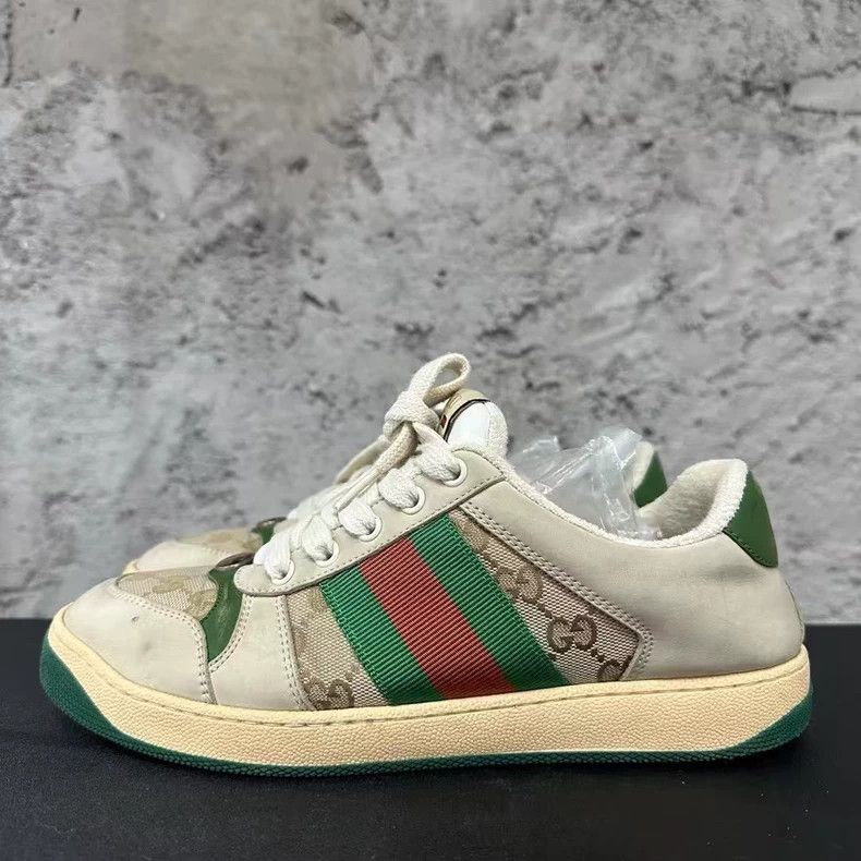 Gucci Gucci Dirty Sneakers Size 4.5 Size US 5 / EU 37 - 2 Thumbnail