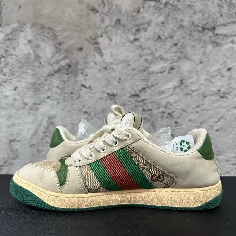 Gucci Gucci Dirty Sneakers Size 4.5 Size US 5 / EU 37 - 5 Thumbnail