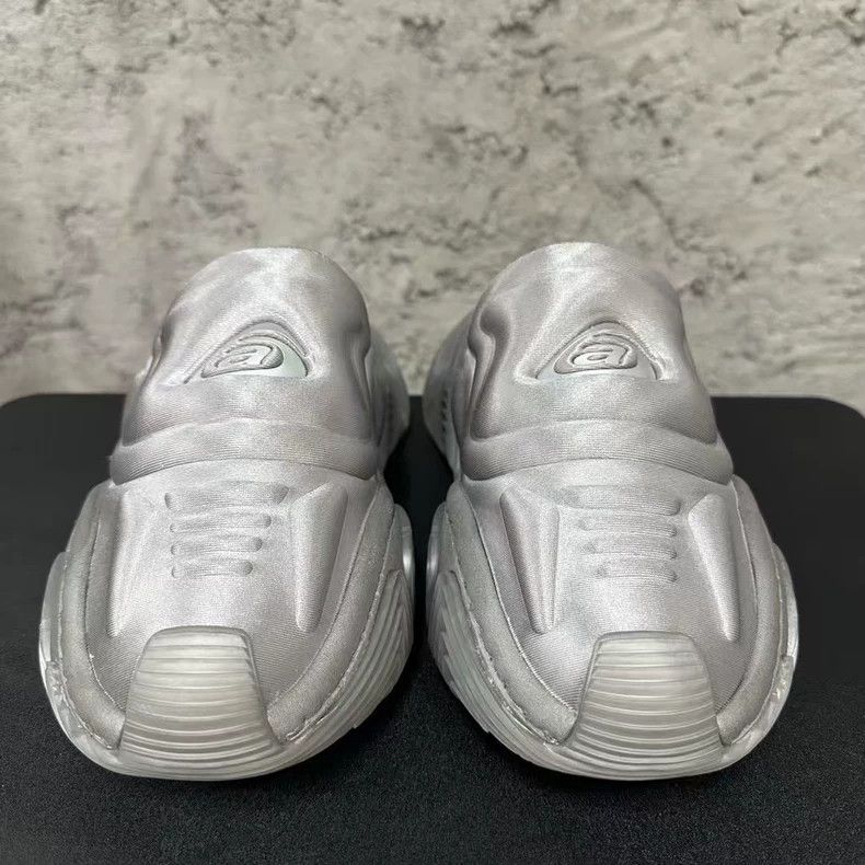 Alexander Wang Alexander Wang Silver Slide Sandals Size 38 Size US 7.5 / EU 40-41 - 6 Thumbnail