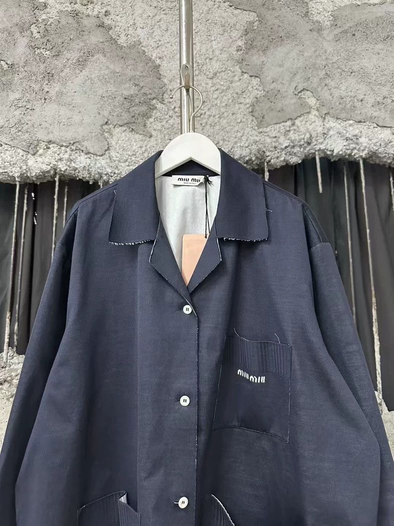 Miu Miu Miumiu Two-Piece Knit Jacket Outerwear Size US L / EU 52-54 / 3 - 3 Thumbnail