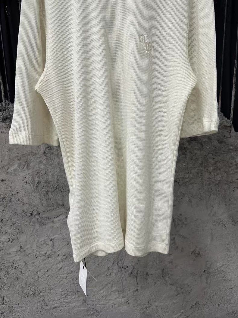 Chrome Hearts Chrome Hearts Waffle Three-Quarter Sleeve Shirt Size US S / EU 44-46 / 1 - 4 Thumbnail