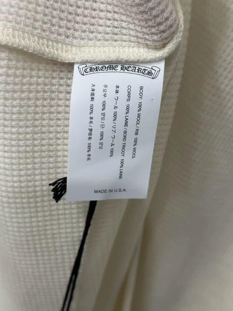 Chrome Hearts Chrome Hearts Waffle Three-Quarter Sleeve Shirt Size US S / EU 44-46 / 1 - 7 Thumbnail