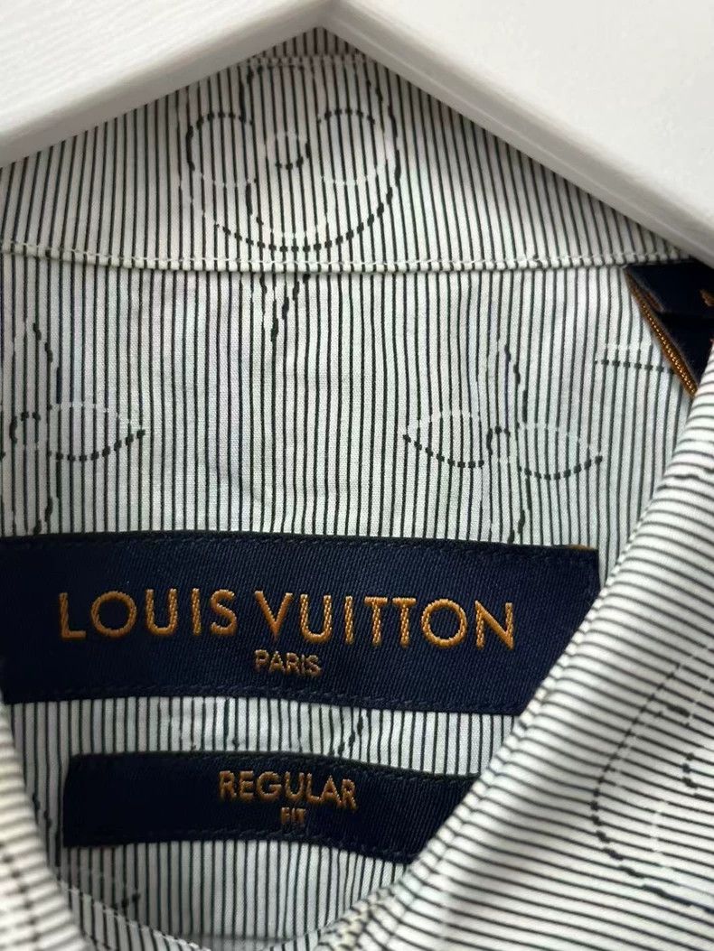 Louis Vuitton Louis Vuitton Long Sleeve Shirt Size M Size US M / EU 48-50 / 2 - 7 Thumbnail