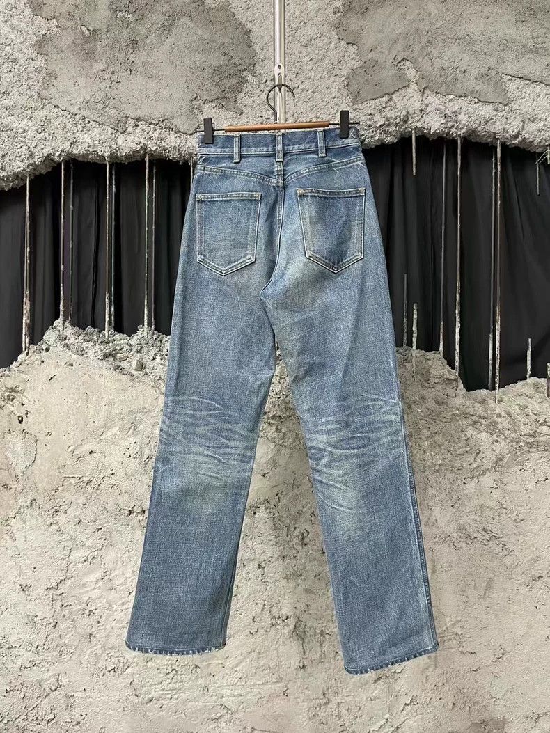 Celine Celine Triomphe High Waist Denim Pants Size US 26 / EU 42 - 2 Thumbnail