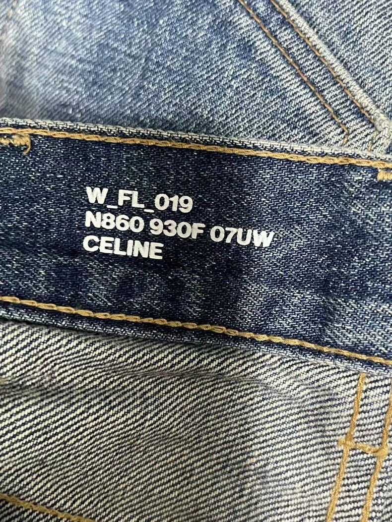 Celine Celine Triomphe High Waist Denim Pants Size US 26 / EU 42 - 6 Thumbnail