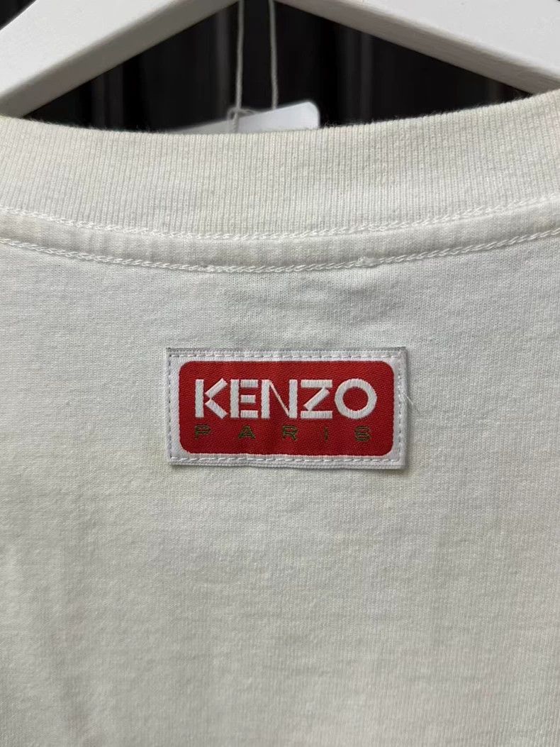 Kenzo Kenzo Short Sleeve T-Shirt with Purple Logo Size US L / EU 52-54 / 3 - 5 Thumbnail